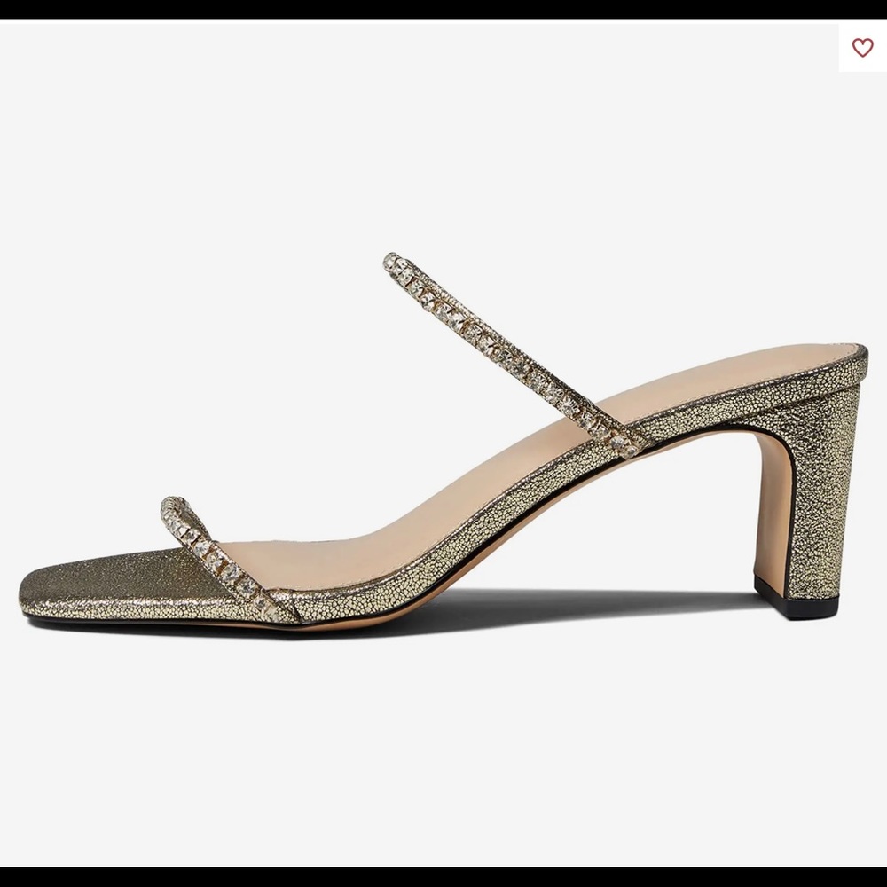 Faryl by Farylrobin gold rhinestone slide